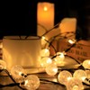 50LEDs Fairy String Lights Round Bulb Shaped Decorative Hanging Lights