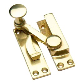 Merriway BH01902 Sash Fastener Arm Type Solid Brass
