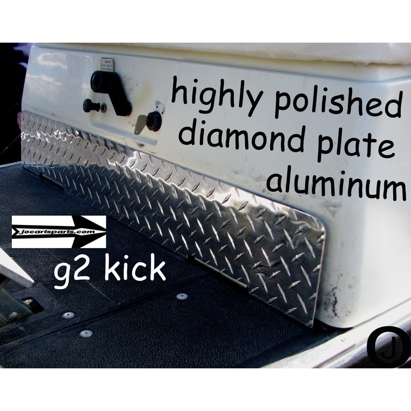 Fits Yamahaa G2 or G9 Golf Cart Diamond Plate Aluminum