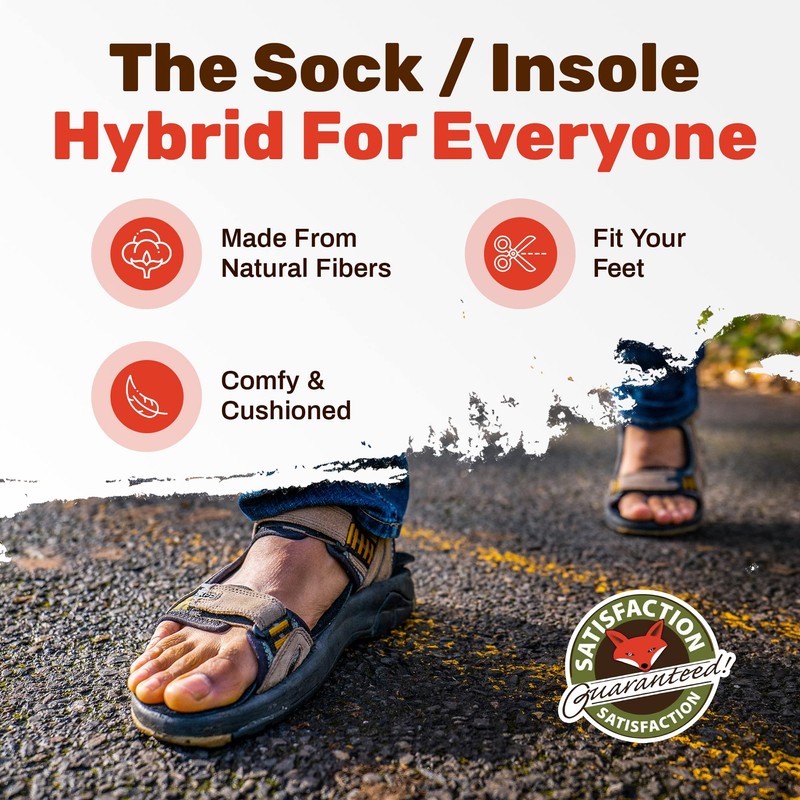 SoxsolS Machine Washable Dryer Safe Wool Flat Insert for Sockless