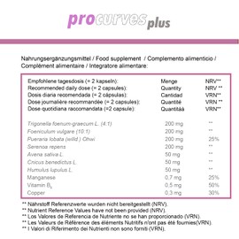 5 Procurves Plus: Kapseln für natürliches brustvergrößerung