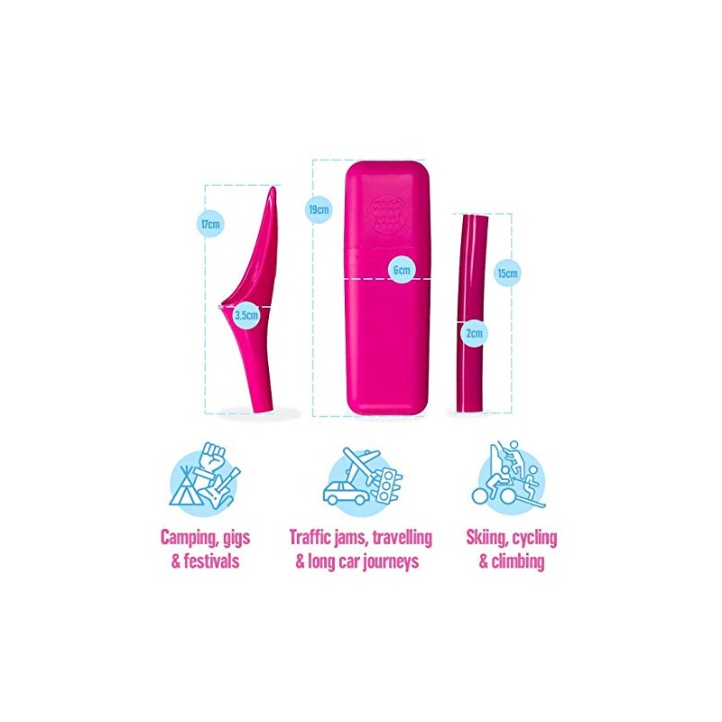 SHEWEE Out & About Pack - Reusable Pee Funnel –