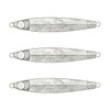 Orurdo Fishing Tackle DIY Series Unpainted Lures Metal Jig D