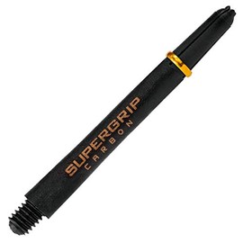 Harrows Supergrip Carbon Shafts - Various Designs, 1 Set = 3 Pieces (Gold, Short - SHT)