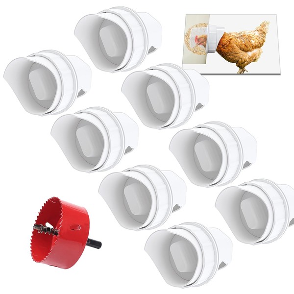 DIY Chicken Feeder Automatic Gravity Poultry Feeder Kits, Suitable for