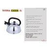 Magefesa Tetera Agua Magefesa Casia Acero Inoxidable 3 Litros Gris