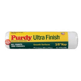 Purdy 140678092 Ultra Finish Roller Cover, 9 inch x 3/8 inch nap