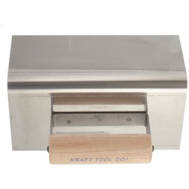 Kraft Tool CF178 1/2-Inch Radius Outside Step Tool with Wood Handle, 8 x 4-Inch