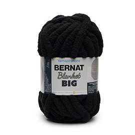 BERNAT Blanket 'Big' - 300G- Black