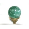 Solid Brass Crown Design, Crystal ball, Gemstone Holder, Stand, Display,
