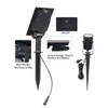 T-SUN Solar Spotlights, Outdoor LED Solar Lights, Waterproof Auto ON/Off