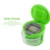 Mini Manual Garlic Chopper,MultiFunction Garlic Press Machine Vegetable Fruit Portable