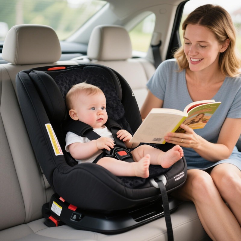 KAKIBLIN Infant Car Seat Insert, Carseat Insert Support for Newborn,