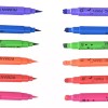 Mafab Set 6 Delineadores Doble Punta Sello Figuras Colores Matte