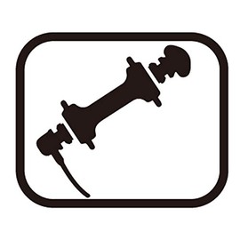 Shimano HB-MT400-B Y2CR98050 Repair Parts Hub Shaft Unit