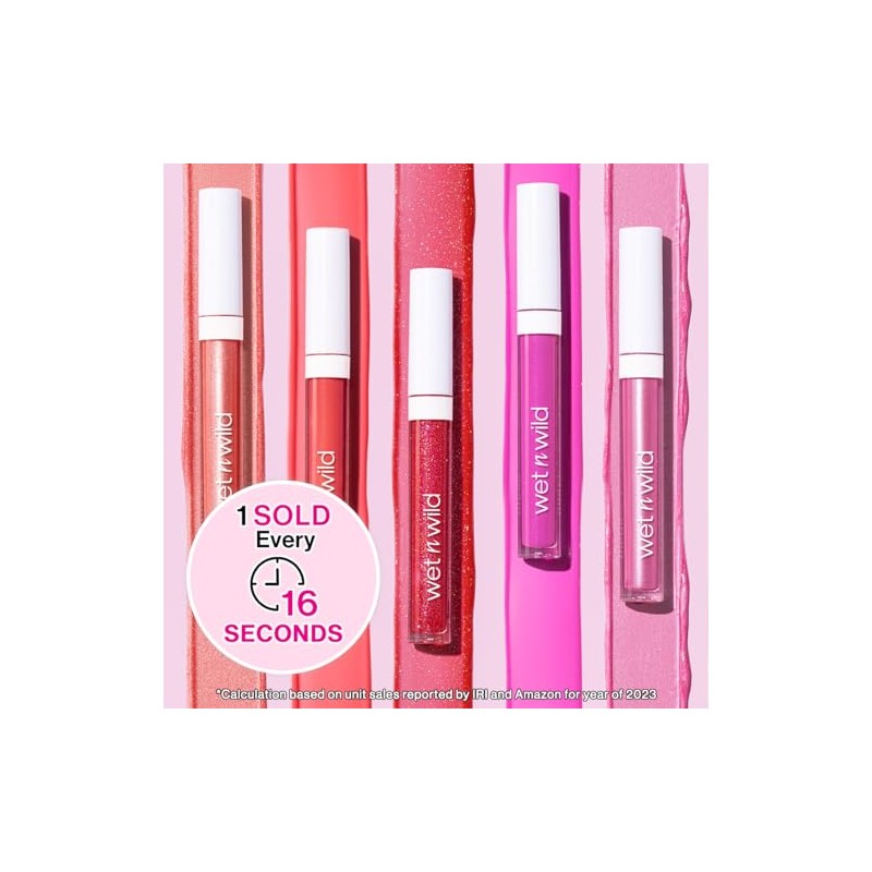 Wet n Wild Mega Slicks Lip Gloss | Long Lasting