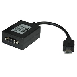 TRIPP LITE HDMI to VGA + Audio Adapter, 6 In. / P131-06N /