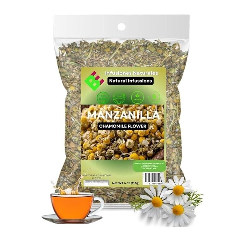B-Experts CHAMOMILE FLOWER TEA 4 oz | TE FLOR DE