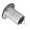 Boat Deck Diesel Fuel Filler with Cover Mirror Polished 316