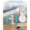 Power Board Surge Protected, Tower Power Strip with 12 AC