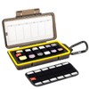 (12 USB+24 SD) USB Flash Drive Case with Labels,Thumb Drive