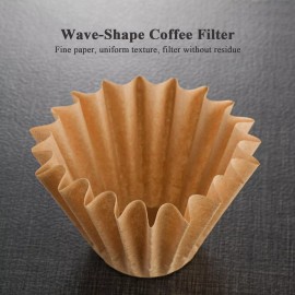 generic 200pc Filtros Papel Para Cafetera Filtros Café Marrón 2 Taza