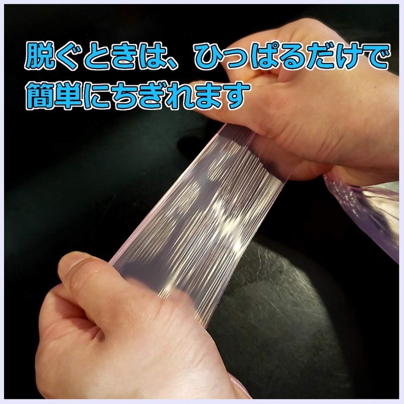 (TUISKU) Disposable Aprons Polyethylene Vinyl Nursing Eat Adults 100 Count