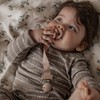Elodie 5477 Pacifier Clip Wood Blushing Pink Pacifier Clip Cute