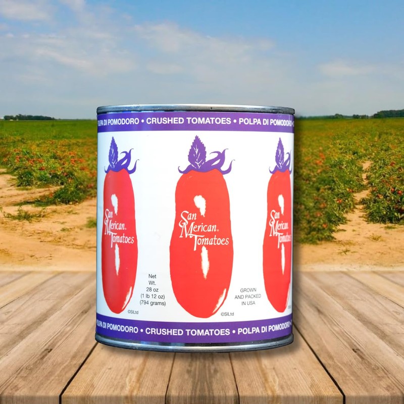 SMT SAN MERICAN TOMATO, Crushed Tomatoes, 28oz