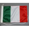 Boat Flag Italy 20 x 30 cm Professional Quality Flag