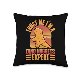 Dinosaur Chicken Nugget Costume Dino Nugget Costume Throw Pillow