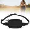 Waist Bag Double Layer Large Capacity Adjustable Strap Waterproof Nylon