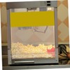 HOLIDYOYO 2pcs Popcorn Machine Door Panel Replacement Clear Protective Panel