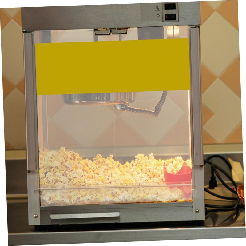 HOLIDYOYO 2pcs Popcorn Machine Door Panel Replacement Clear Protective Panel