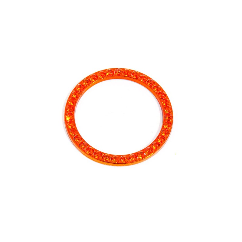 hallomomo Unique Engine Start Button Bling Ring Cover,Key Ignition Starter