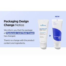 Isntree Hyaluronic Acid Moist Cream - Rich Moisturising Cream with Hyaluronic 100 ml