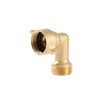 2 Pack 90 degree hose elbow, garden hose adapter 3/4"