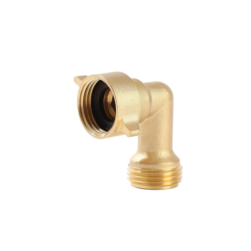2 Pack 90 degree hose elbow, garden hose adapter 3/4"