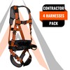Malta Dynamics Warthog Comfort MAXX Construction Harness with Removable Belt,