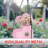 Outdoor Hanging Double-Layer Bird Feeder, Outdoor Hanging Bird Bathtub, Double-Layer