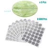 YINGSC 600 Disposable Eyelash Glue Holder Pallet with 3 Pcs