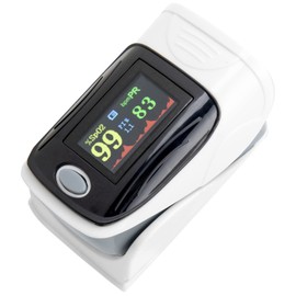BeMatik Fingertip Oximeter for Oxygen Saturation and Heart Rate Monitor with OLED Display