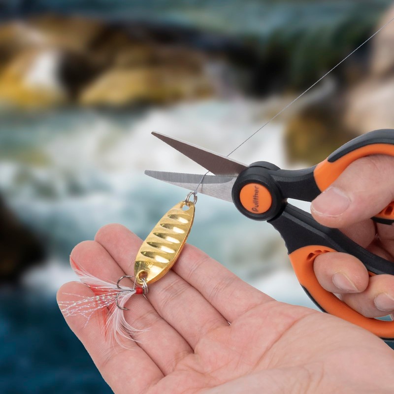Pullther PE Line Cutter, Fluoro, Nylon Cutter, Fishing, Scissors, Line