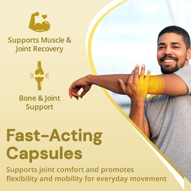 Strength & Spices Anti-inflammatory, Muscle and Joint Care Supplements for