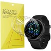 Lamshaw Compatible for Garmin Vivoactive 6 Screen Protector, [6 Pack]