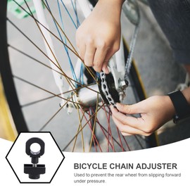 LIOOBO 2pcs Folding Bicycle Chain Adjuster Pisto Bike Tool Single Chain Tensioner Arts Belt Mountain Bike Chain Bmx Chain Tensioner Cycling Chairs
