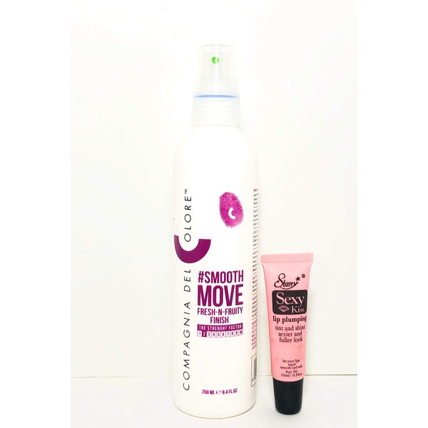 Compagnia Del Colore Smooth Move Smoothing Protective Spray 8.4 Oz Free Starry Lipgloss 10 Ml
