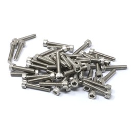 iexcell 50 Pcs #10-24 x 1" Stainless Steel 304 Hex Socket Head Cap Screws Bolts Kit