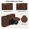 BOVKE Silicone Camera Case for Panasonic ZS99 Point and Shoot