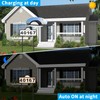 Solar House Numbers for Outside, Aqonsie Solar Powered Address Sign